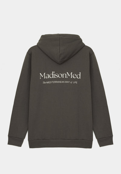 Sudadera con Capucha Waves Marrón