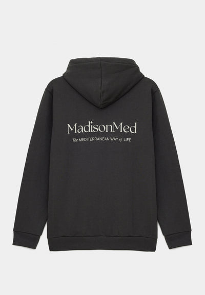 Sudadera con Capucha Waves Gris