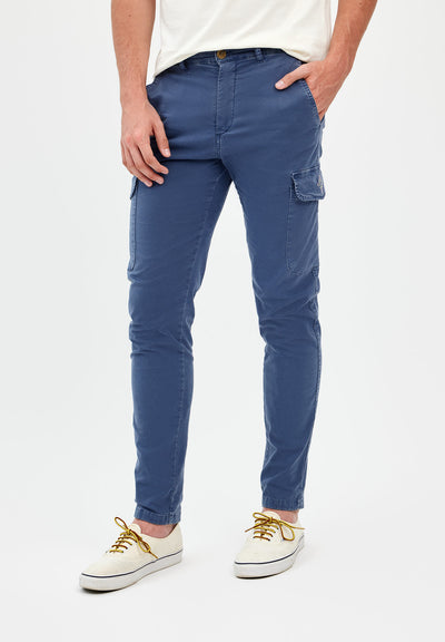 Pantalón cargo azul