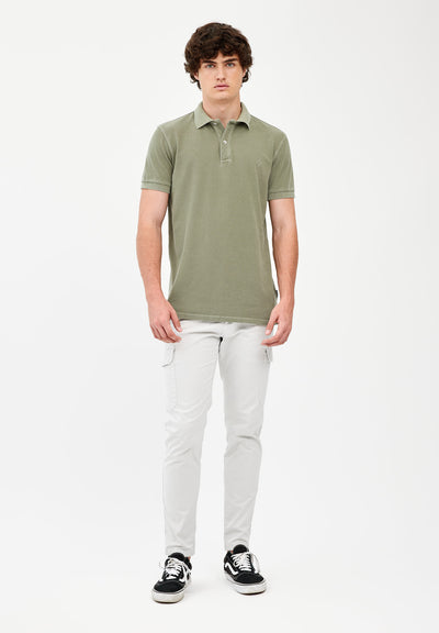 Polo algodón verde