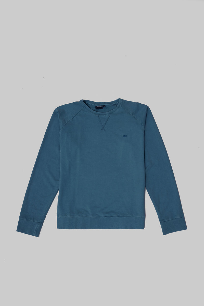 Basic blue sweatshirt